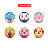 6pcs Solid Sponge Soft Ball Children Animal Football Football Toys Decompression Release Ball