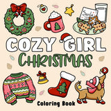 Halloween Coloring Book COZY FRIENDS Coloring Book For Adults And