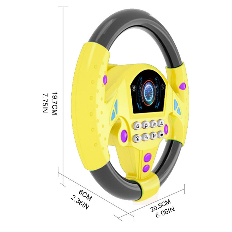 Sound & Simulation Steering Wheel For Child Kids Xmas Gift