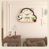 Children Chic Wall Clocks Silent Bedroom Art Cute Wall Clock Electronic Pendulum Pendule Horloge Murale House Decoration
