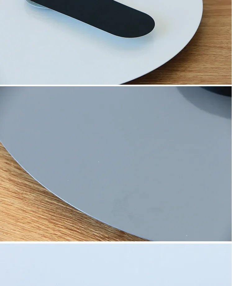 Modern Home Clock Creative Unique Decor Simple Fashion Exquisite Mute Round Wall Clock 12/14 Inch