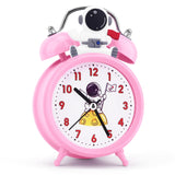 Kids Alarm Clock Cute Dinosaur Unicorn Desk Clock Double Bell Clock with Backlight Alarm Clock For Children Sleep Trainier Gifts