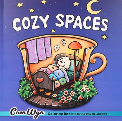 Halloween Coloring Book COZY FRIENDS Coloring Book For Adults And