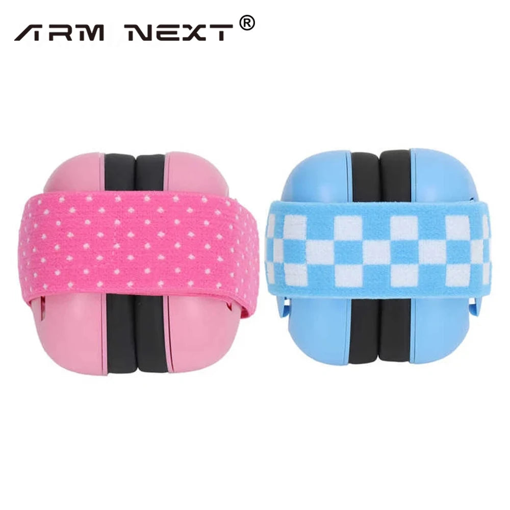 Child Baby Hearing Protection Safety Ear Muffs Kids Noise Cancelling Headphones Sleeping Earplugs Child Earmuff
