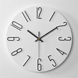 Wall Clock Battery Powered Clocks 12 inch Small Clock Analog Clock Suitable for Home Office Bedroom Kitchen Classroom School