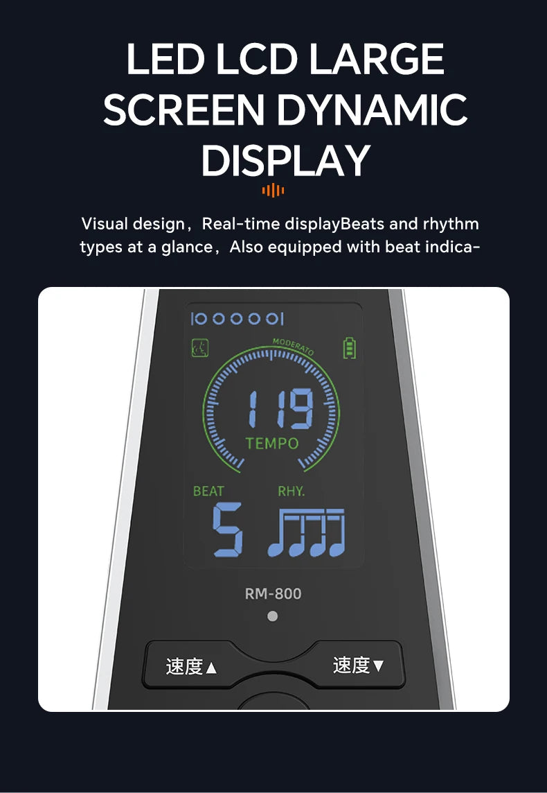 Romusic Mechanical Metronome Piano Specific Guitar Guzheng Violin Hulusi Universal Rhythm Instrument