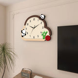 Children Chic Wall Clocks Silent Bedroom Art Cute Wall Clock Electronic Pendulum Pendule Horloge Murale House Decoration