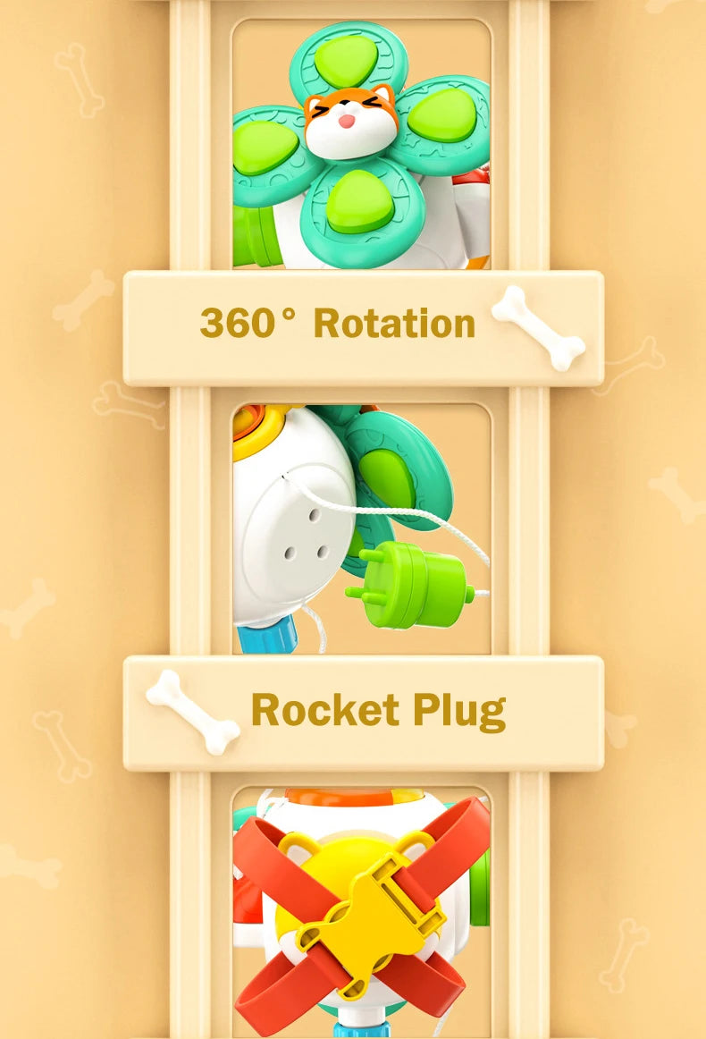 Montessori Sensory Toys Baby Busy Cube Activity Travel Toy Educational Learning Fidget Toys for Fine Motor Skills Children Gift