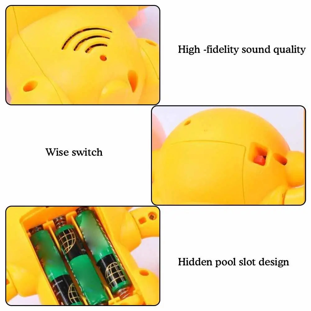 Electric Tumbling Monkey Learning To Climb Induction Music Toys Kids Toys Monkey Voice Light Puzzle Control Rolling Cartoon