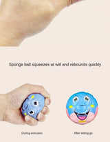 6pcs Solid Sponge Soft Ball Children Animal Football Football Toys Decompression Release Ball