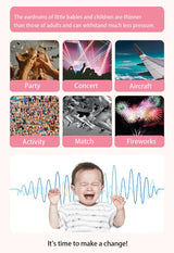 Hight Quality Kids Ear Protection Earmuffs Safety Hearing Ear Muffs Noise Reduction Soundproof Headphones Children Protective