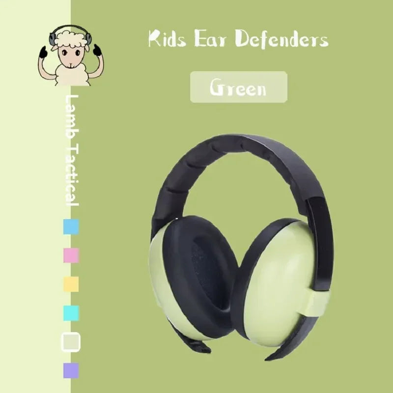 Kids Ear Plugs Sleeping Sound-isolating Headphones Infant Muffs Anti-noise Reduction Earmuffs Toddlers Abs Travel Baby
