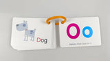 Flash Cards Alphabet Double Sided Flash Cards Toddlers ABC Letters Learning Toy Educational Preschool Kids Children Flashcards