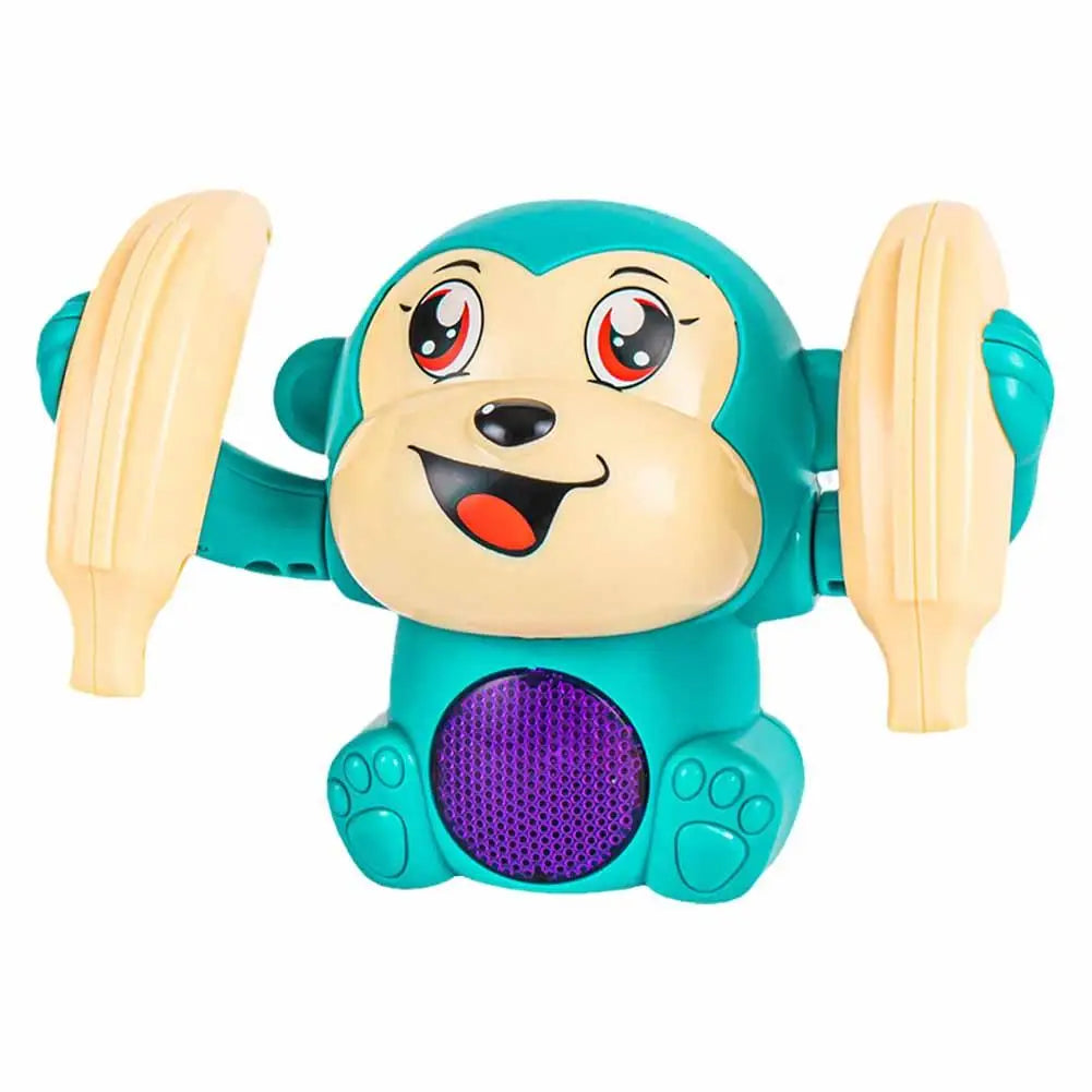 Electric Tumbling Monkey Learning To Climb Induction Music Toys Kids Toys Monkey Voice Light Puzzle Control Rolling Cartoon