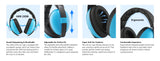 Kids Ear Plugs Sleeping Sound-isolating Headphones Infant Muffs Anti-noise Reduction Earmuffs Toddlers Abs Travel Baby
