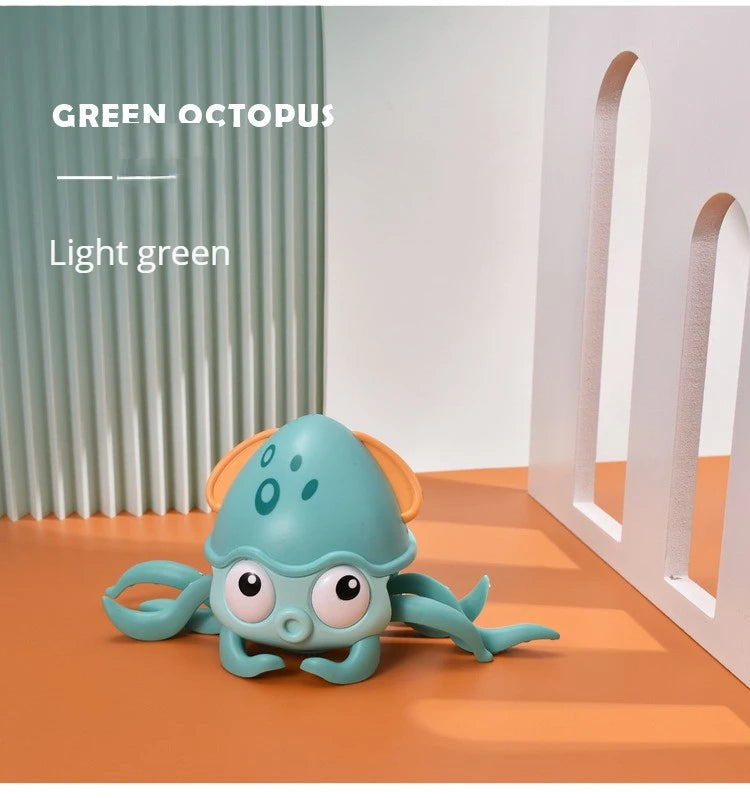 Children's Induction Escape Crab Crab Crawl Electronic Pet Toys Baby Music Early Education Mobile Toys Free Delivery