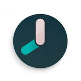 Modern Home Clock Creative Unique Decor Simple Fashion Exquisite Mute Round Wall Clock 12/14 Inch