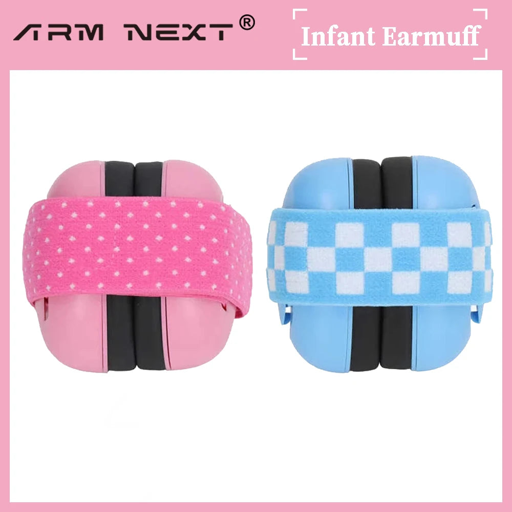 Child Baby Hearing Protection Safety Ear Muffs Kids Noise Cancelling Headphones Sleeping Earplugs Child Earmuff