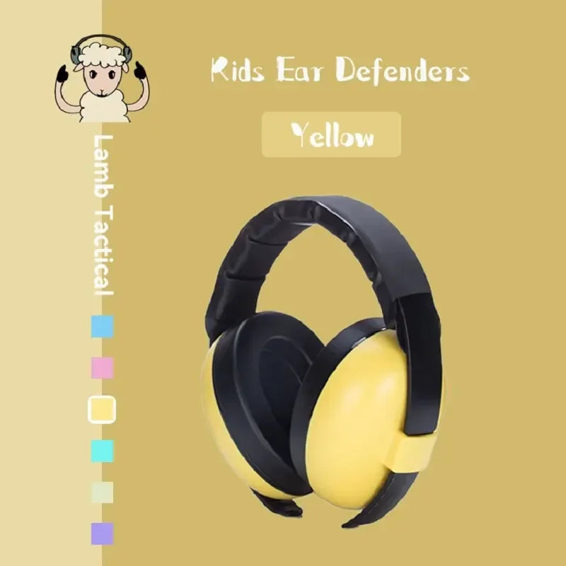 Kids Ear Plugs Sleeping Sound-isolating Headphones Infant Muffs Anti-noise Reduction Earmuffs Toddlers Abs Travel Baby
