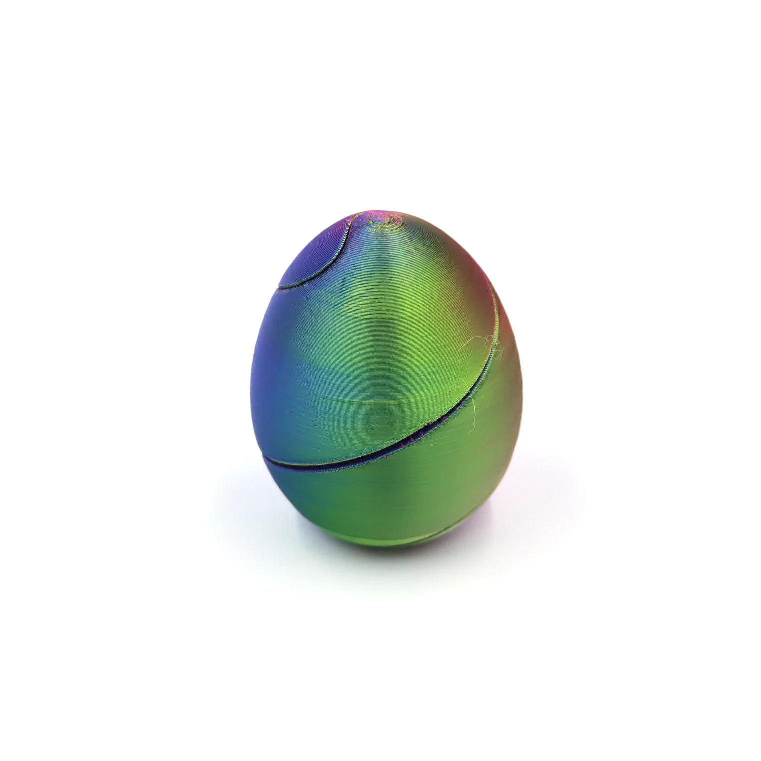 New 3D Print Spiral Eggs Impossible Shuttle Toys Passthrough Sculpture Mini Vortex Thread Illusion Home Desktop Decor Fidget Toy