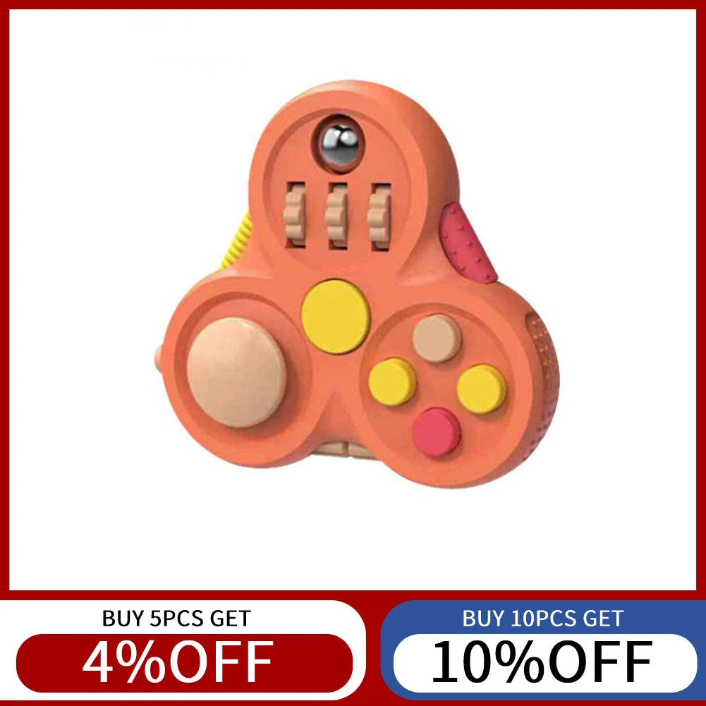 Fidget Pad 10 Fidget Toy Options in 1 Fidget Pack Superior Fidget Toys Fidget Pad Stocking Stuffers, Anxiety Toys, Figet