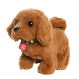 Baby Soft with Music h Electronic Interactive Puppy Walking Barking Tail Wagging Stretching Companion Animal Suitable For