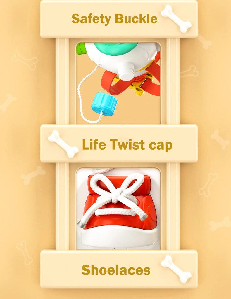 Montessori Sensory Toys Baby Busy Cube Activity Travel Toy Educational Learning Fidget Toys for Fine Motor Skills Children Gift