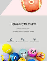 6pcs Solid Sponge Soft Ball Children Animal Football Football Toys Decompression Release Ball