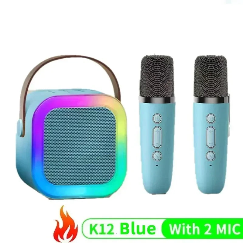 Microphone sound integrated microphone k song wireless Bluetooth family home singing children speaker ktv set mini