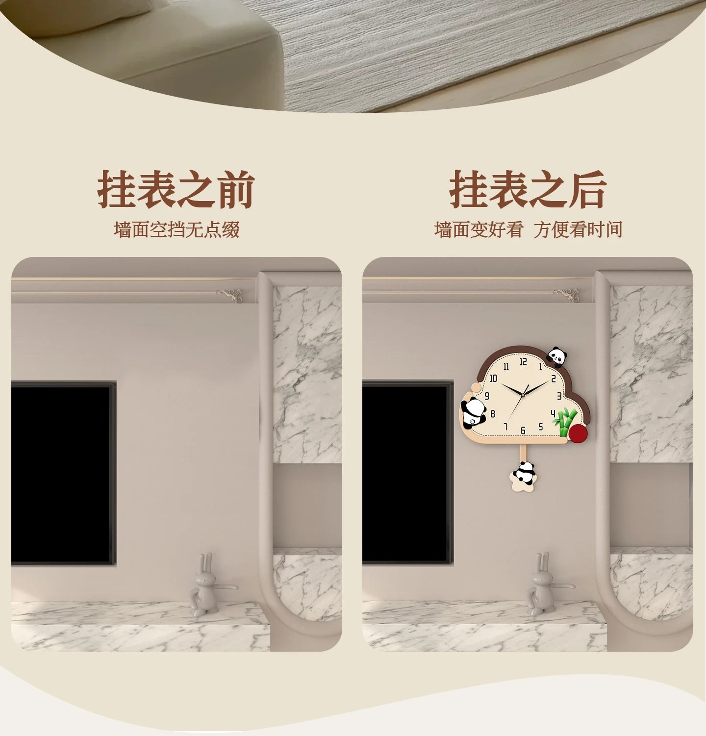 Children Chic Wall Clocks Silent Bedroom Art Cute Wall Clock Electronic Pendulum Pendule Horloge Murale House Decoration