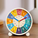 Early Learning Desktop Alarm Clock Children Wake Up Alarm Clock Living Room Bedroom Silent Desktop Clock Desktop Clock