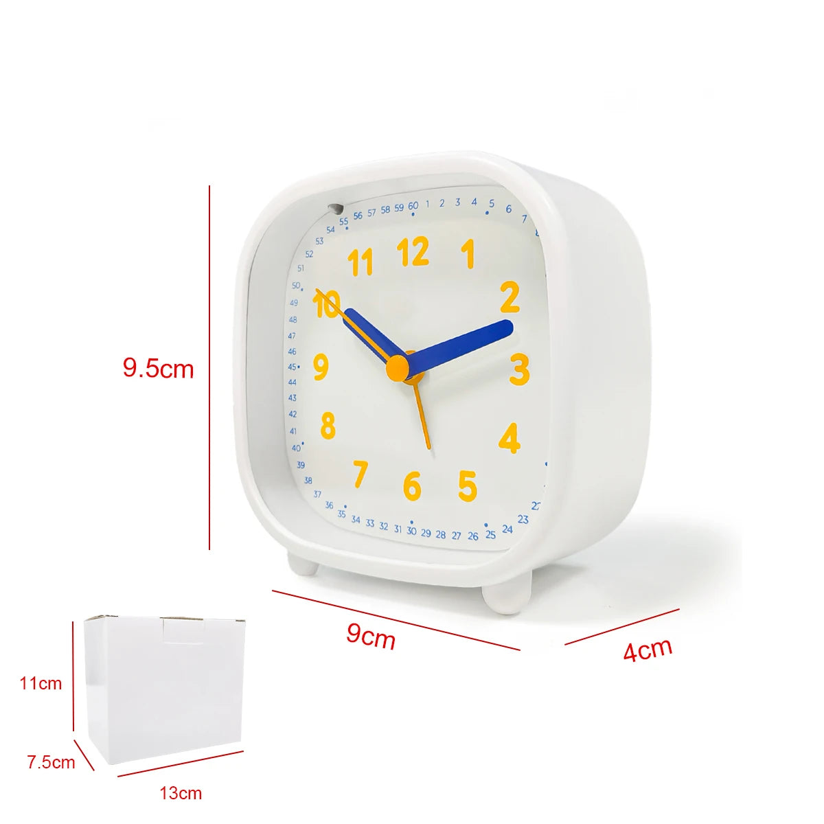 New Student Learning Alarm Clock Children Night Light Table Clock Kid's Bedhead Alarm Clock