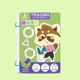 Reusable Magical Tracing Workbook - Pen Control Practice Book for