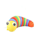 Baby Toy Twisted Caterpillar Infants and Toddlers Colorful Stress Relieving Toys Early Educational Toys Newborn Gift Squishy 1pc