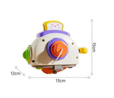 Montessori Sensory Toys Baby Busy Cube Activity Travel Toy Educational Learning Fidget Toys for Fine Motor Skills Children Gift