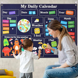 Farm Animals Felt Story Busy Board 4 IN 1 Themed Storytelling Farm Sea Zoo Vehicle Early Learning Interactive Wall Hanging Gifts