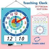 Children's Clock Model Primary School Kids Clock Teaching Time Cognition Learning Tools