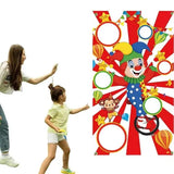 Throwing Sandbags Game Bean Bag Flag Toy Game Safe Bag Throwing Children's Outdoor Christmas Party Carnival Game Children's Toys