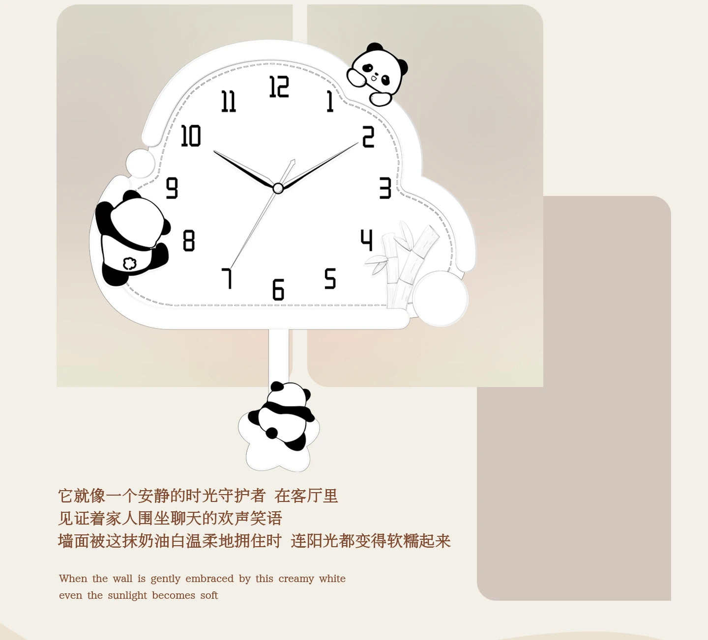 Children Chic Wall Clocks Silent Bedroom Art Cute Wall Clock Electronic Pendulum Pendule Horloge Murale House Decoration