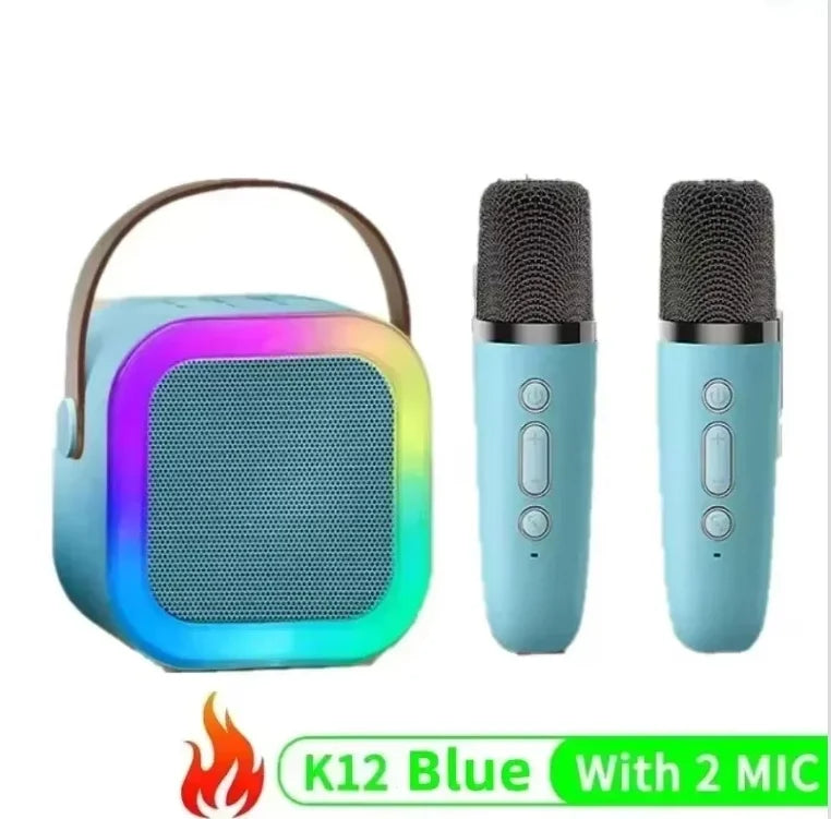 Microphone sound integrated microphone k song wireless Bluetooth family home singing children speaker ktv set mini