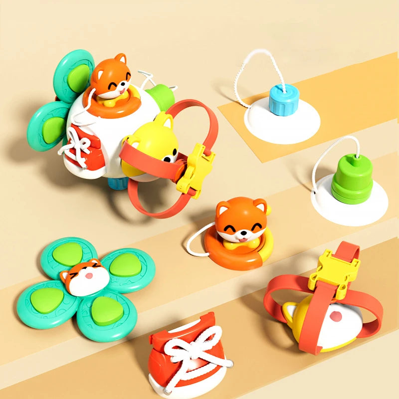 Montessori Sensory Toys Baby Busy Cube Activity Travel Toy Educational Learning Fidget Toys for Fine Motor Skills Children Gift