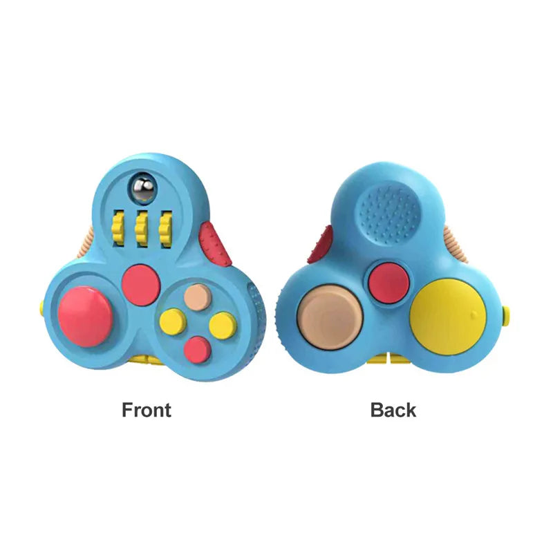 Fidget Pad 10 Fidget Toy Options in 1 Fidget Pack Superior Fidget Toys Fidget Pad Stocking Stuffers, Anxiety Toys, Figet