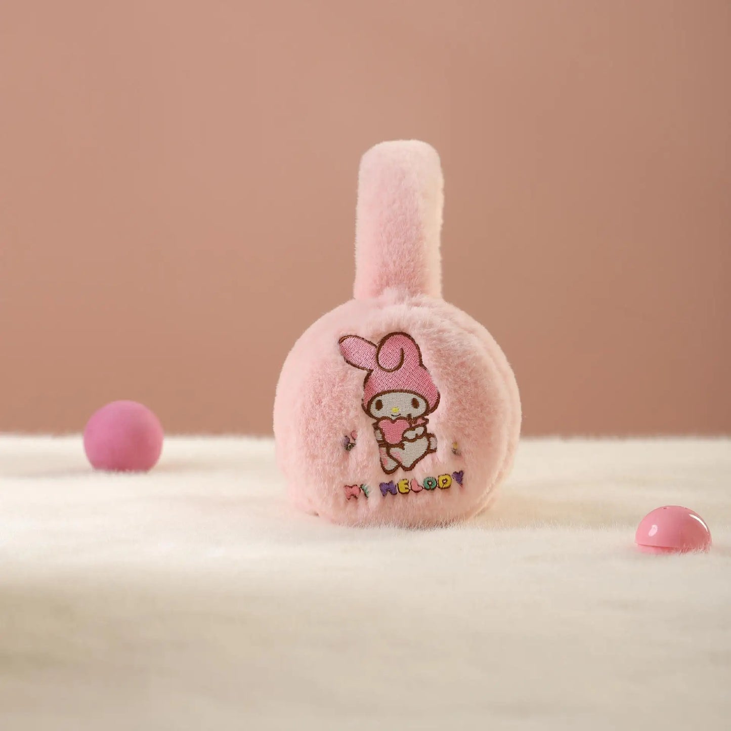 Hello Kitty Kids Earmuffs Girl Baby Cute Cartoon Ear Stuffed Earmuff Warm Winter Warm Windproof Plush Ear Christmas Gifts