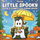 Halloween Coloring Book COZY FRIENDS Coloring Book For Adults And