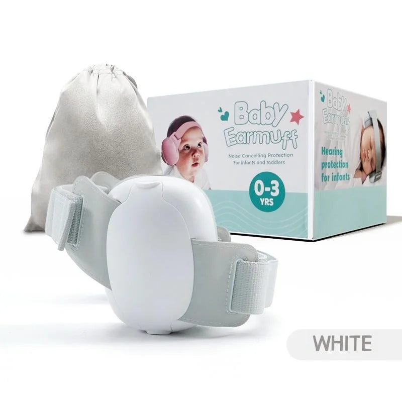 Baby Ear Muffs for Hearing Protection Noise Cancelling Earmuffs Infant Headphones With Headhand Improve Sleep Travel Gift