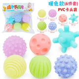 Sensory Balls Baby Toy Rattles Toy Textured Hand Touch Grasp Massage Ball Infant Senses Development Toys For Babies 0 12 M Games