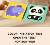 Flash Cards Baby Visual Stimulation Cards for Toddlers Sensory Development Early Education Learning Toys For Newborn Funny Gifts