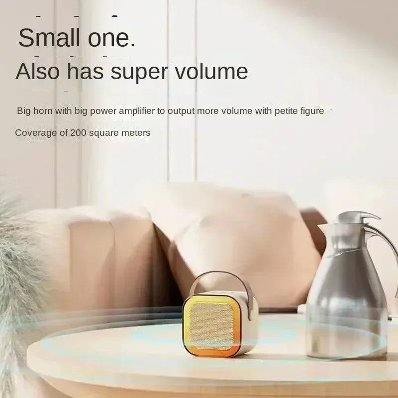 Microphone sound integrated microphone k song wireless Bluetooth family home singing children speaker ktv set mini
