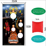 Throwing Sandbags Game Bean Bag Flag Toy Game Safe Bag Throwing Children's Outdoor Christmas Party Carnival Game Children's Toys