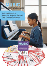 Music Flash Cards piano guitar chord chart, guitar piano learning music note card, music flash card